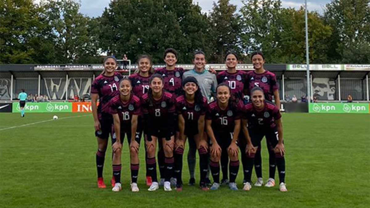 Selección femenil Sub-20 perdió 7-0 en primer duelo con Holanda 